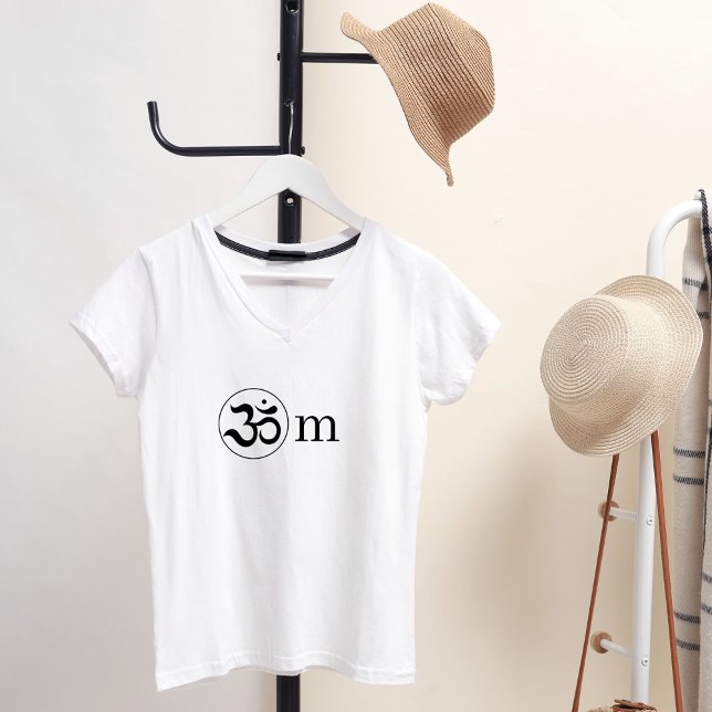 Zen Om Minimalista T-Shirt (Criador carregado)