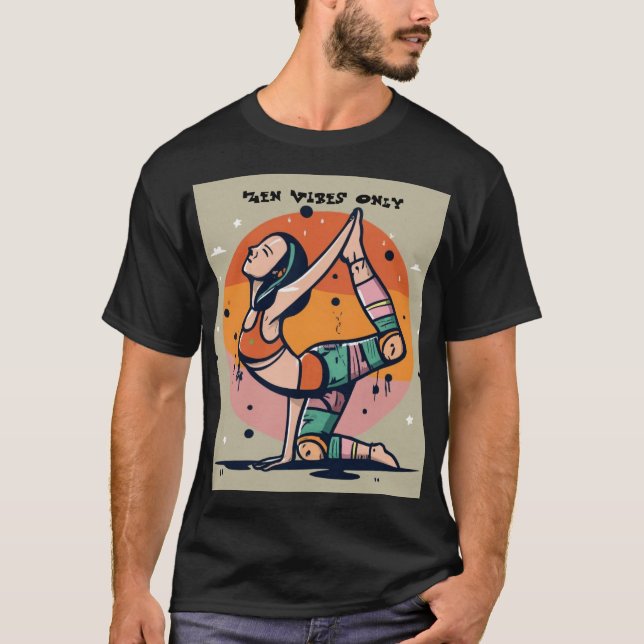 Zen Vibes Apenas T-Shirt (Frente)