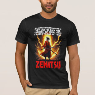 Zenitsu inspirou t-shirt de anime