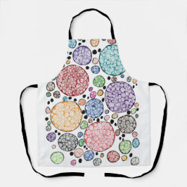 Zentangle circles pattern