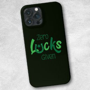 Zero Lucks Dado Dia de São Patrício Engraçado