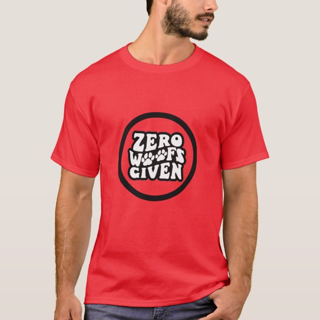 ZERO WOOFS DADA A T-SHIRT (Frente)