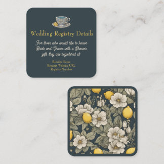 Zest Deseja Cartão de Gabinete do Registro de Limã