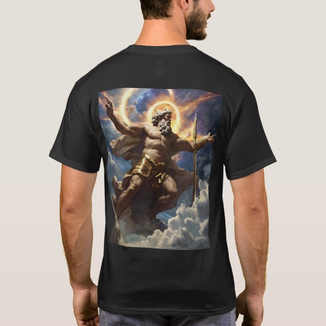 Zeus T-Shirt (Deus da Guerra) (Verso)
