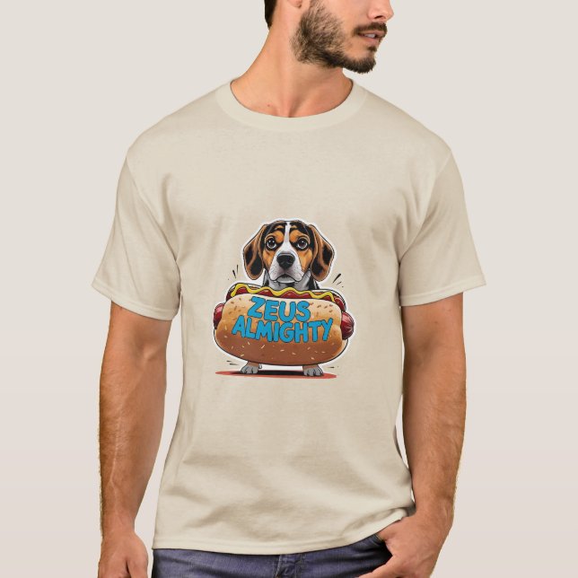 Zeus Todo-Poderoso!! Men T-Shirt (Frente)