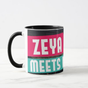 Zeya Encontra Caneca de NY