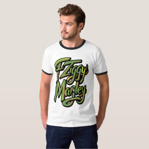 Ziggy Marley - T-Shirt Verde Oficial