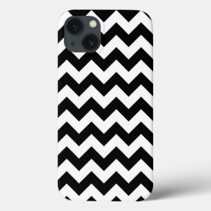 Ziguezague Horizontal Preto e Branco