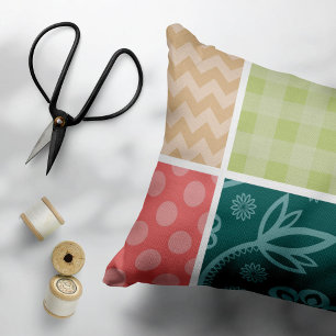 Zigzag, Chevron, Gingham, Bolinhas, Patchwork