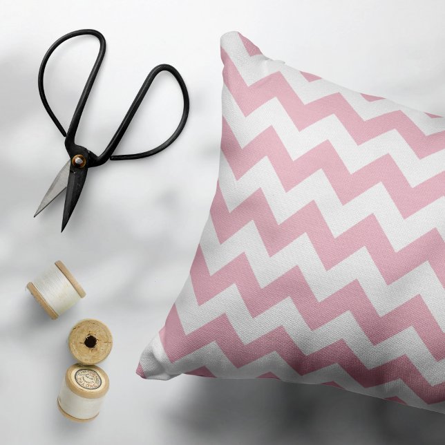 Zigzag Rosa, Chevron Rosa, Padrão Geométrico (Criador carregado)