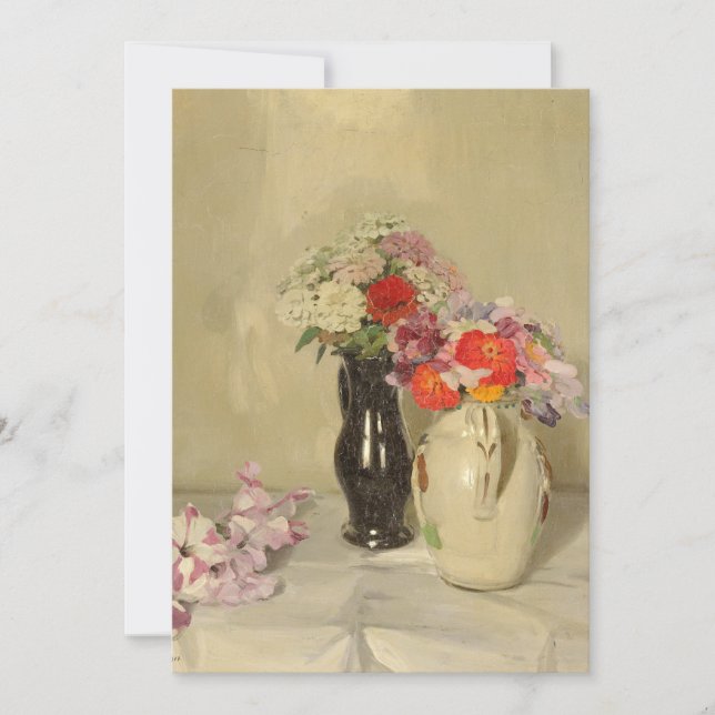 Zinnias | William Nicholson (Frente)