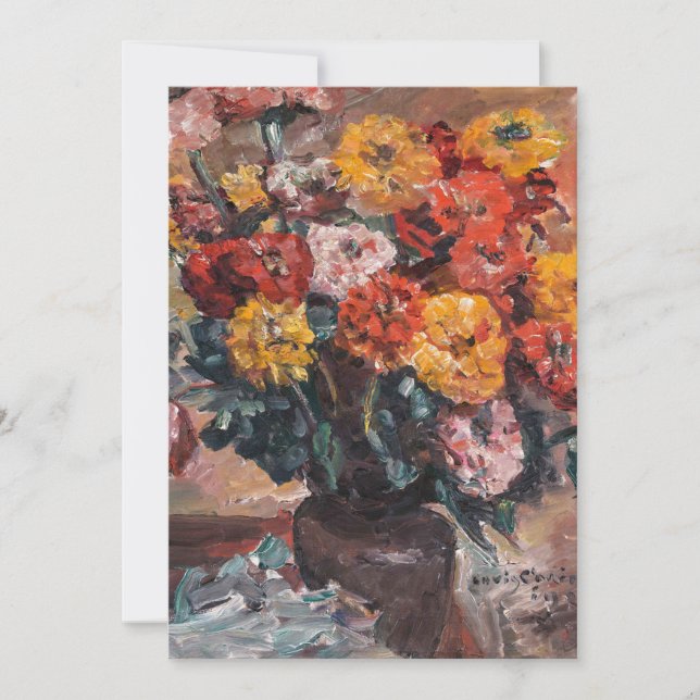 Zinnien | Lovis Corinth (Frente)