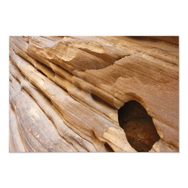 Zion Canyon Wall I Abstrato Natureza Fotografia (Frente)