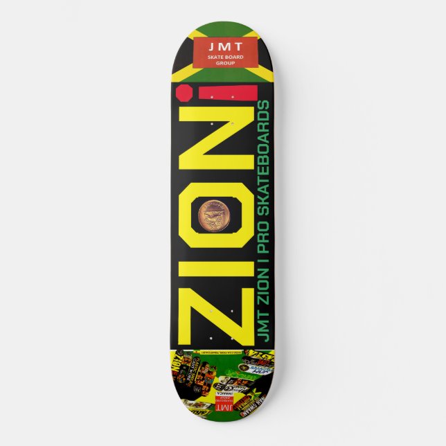 ZION. I JMT OFICIAL 8 1/4 pol Pavimento do skate (Frente)