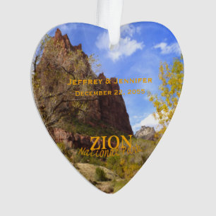 Zion National Park, Outono, Ornamento Personalizad