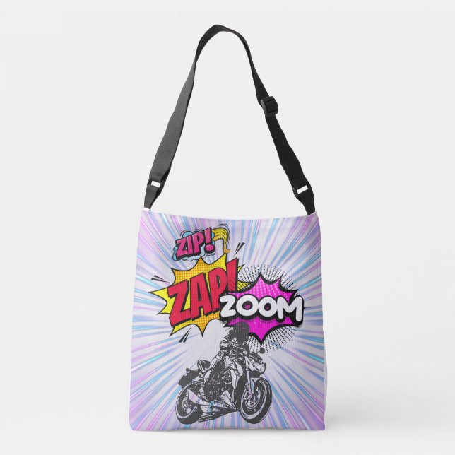 Zip, Zap, Zoom Tote Saco (Verso)