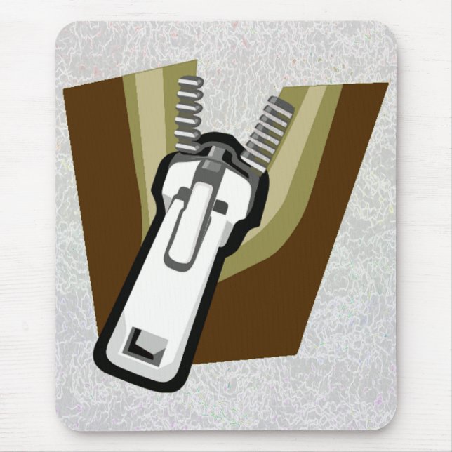 "Zipper em um Mousepad " (Frente)