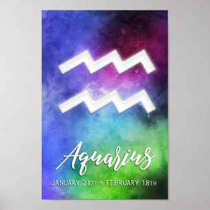 Zodiac: Aquarius Dates Poster