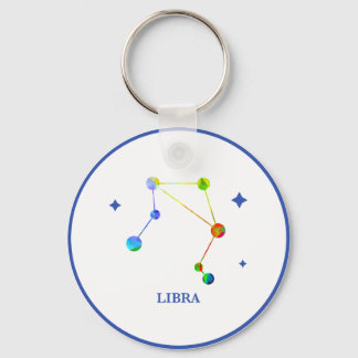 Zodiac branco - Chaveiro do arco-íris lírio