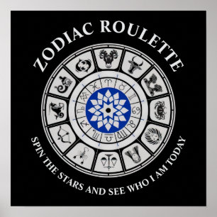 Zodiac Engraçado Sinais Poster