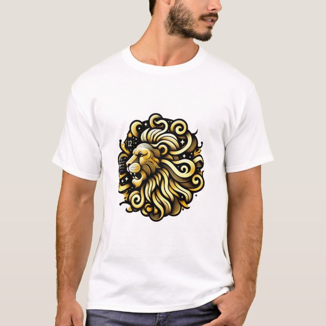 Zodiac Leo T-Shirt (Frente)