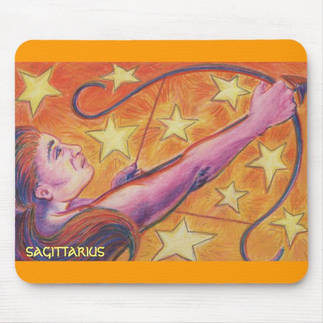 Zodiac Sagittarius mousepad (Frente)