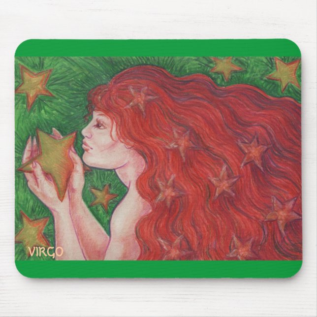 Zodiac Virgo mousepad (Frente)