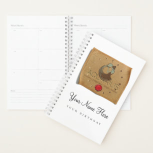 Zodíaco - Aquário - Agenda Personalizada Diário