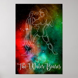 Zodíaco: Aquário "O Portador de Água" Poster