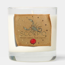 ZODIACO - Escorpião - Vela