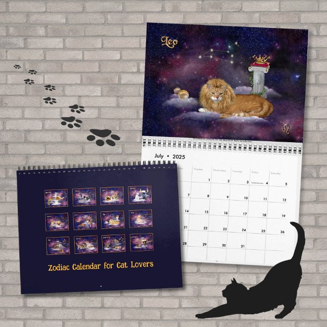 Zodíaco para o Calendário 😻 Amantes de Gato (Criador carregado)