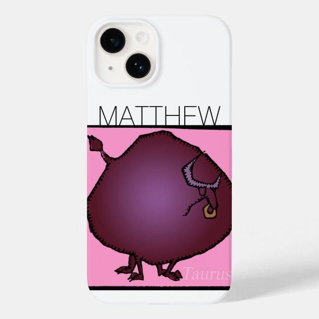 Zodíaco Sinais Taurus personalizou Aniversário I (Verso)