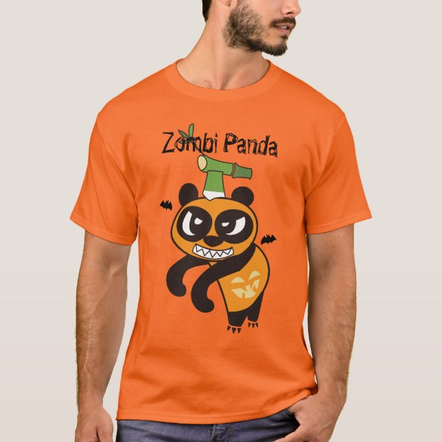 Zombi Panda Baby T-Shirt (Frente)