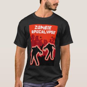 Zombie Apocalypse Kids Camisa