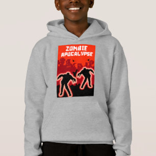 Zombie Apocalypse Kids Camisa