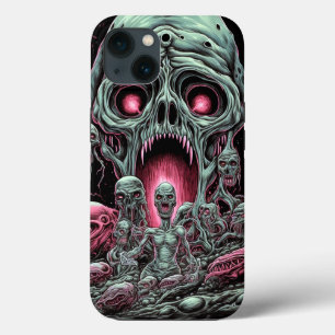 Zombie cria arte de horror Sci-fi