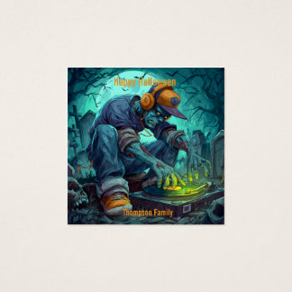 Zombie DJ Rave Halloween Party Vibibes