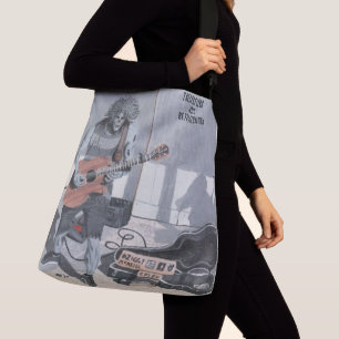 Zombie Guitar Musical Tote Bag