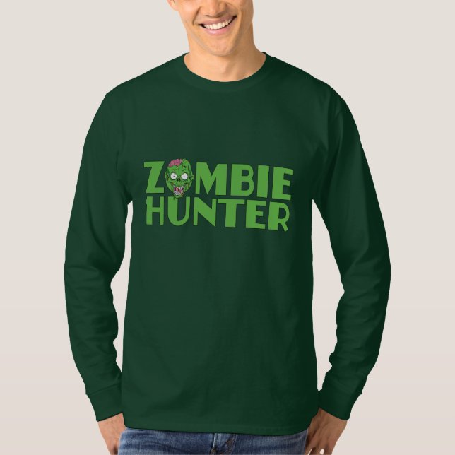 Zombie Hunter camisas e jaquetas (Frente)