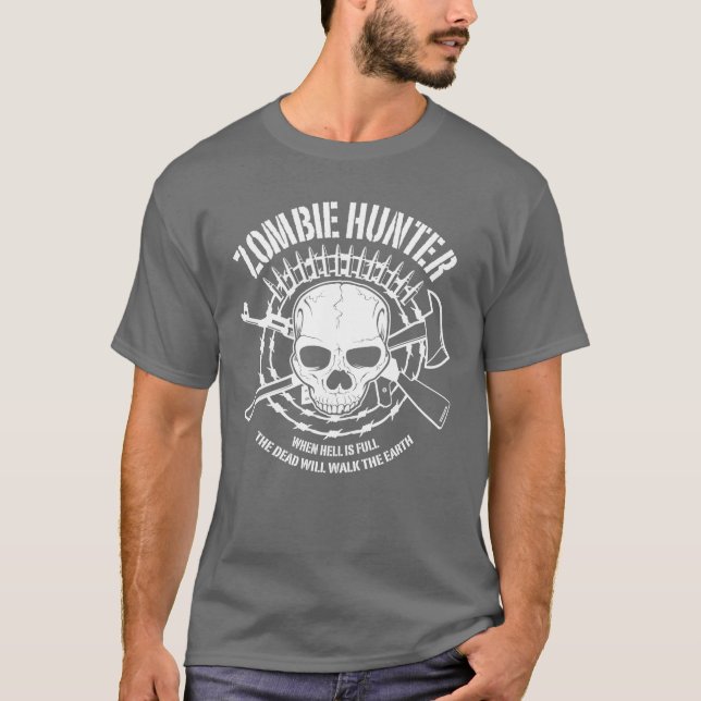 Zombie Hunter T-Shirt (Frente)