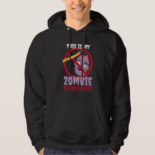 Zombie Matando Camisa Eu Desculpo o Dia das Bruxas