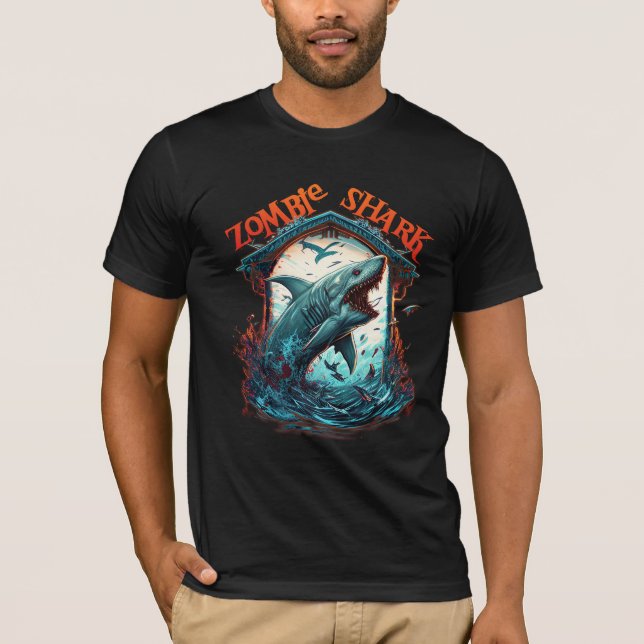 Zombie Shark T-Shirt (Frente)