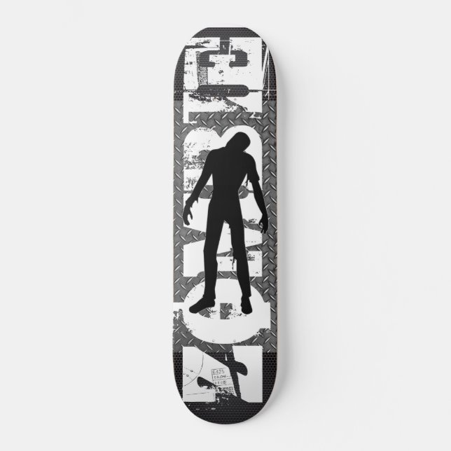 Zombie Skateboard Deck (Frente)