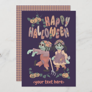 Zombies Doll Rag Halloween (3) - Cartão Saudável