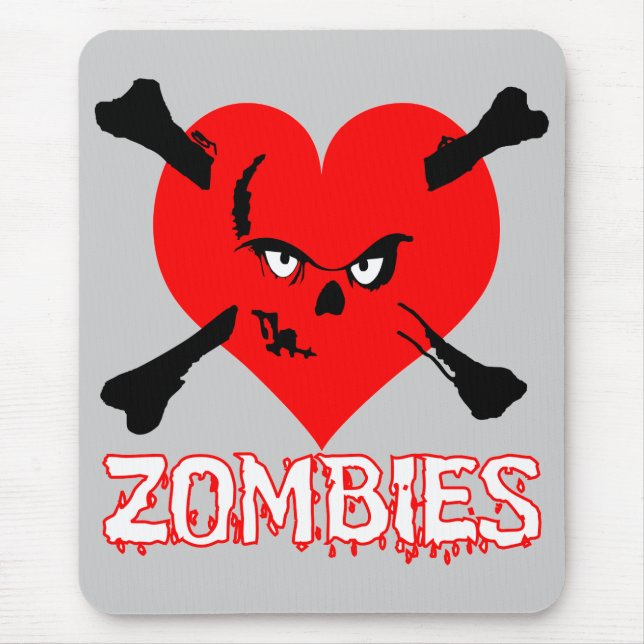 Zombies - mouse pad (Frente)