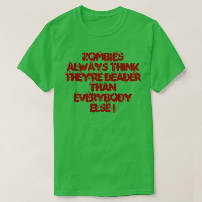 ZOMBIES T-SHIRT (Frente do Design)