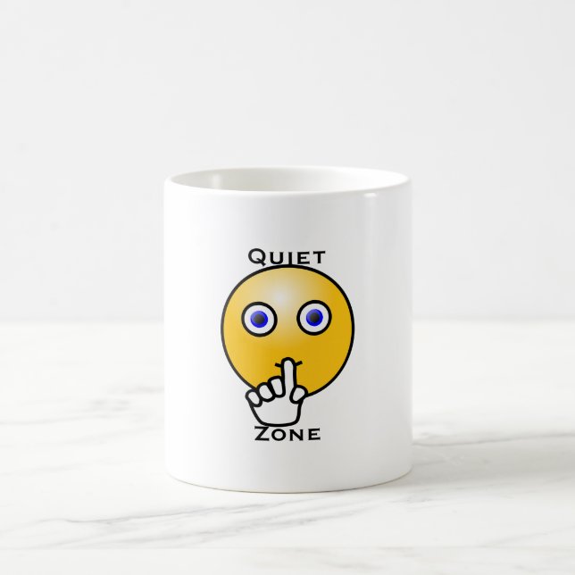 Zona silenciosa - caneca de café (Centro)