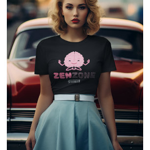 Zona Zen - Camisa de Workout para Mulheres de Potê