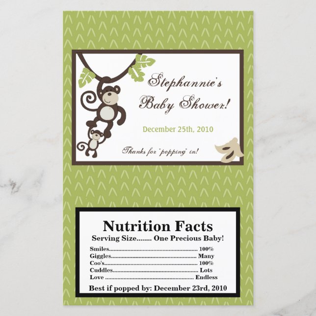 Zoológico de Macaco de Molho de Pipoca de Micro On (Frente)