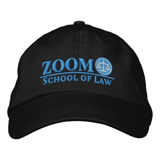Zoom School of Law Baseball Boné (Frente)